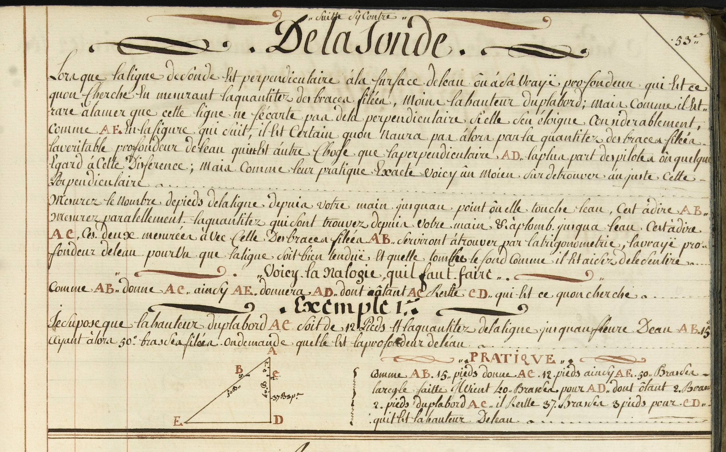 La sonde Denoville